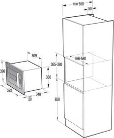 Mikrovlnná rúra Gorenje BM235ORAB čierna

 obrázok produktu 4 z 5