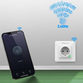 Inteligentná zásuvka Tellur Wi-Fi, 3000W, 16A biela

 obrázok produktu 4 z 6
