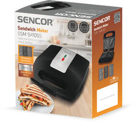 Sendvičovač Sencor SSM 9410SS 

 obrázok produktu 14 z 15