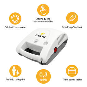 Inhalátor kompresorový Pelo NB 100 Nimbo biely

 obrázok produktu 2 z 7