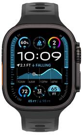 Remienok Cubenest Premium Silikon Sport na Apple Watch 42/44/45/Ultra 49 mm čierny

 obrázok produktu 2 z 5