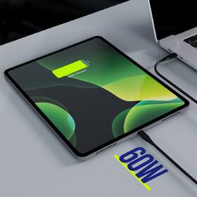 Kábel Allity AUC-02, 60W, USB-C/USB-C, 1m čierny

 obrázok produktu 4 z 5