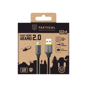 Kábel Tactical Fast Rope Aramid 2.0 USB-A/USB-C 0,3m čierny

 obrázok produktu 4 z 4