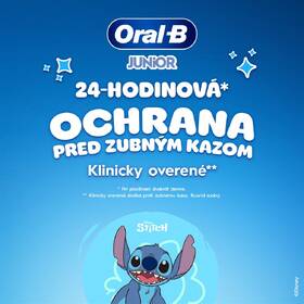 Detská zubná pasta Oral-B Junior Stitch, 75 ml 

 obrázok produktu 1 z 6
