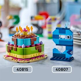 Stavebnica LEGO® Iconic 40815 Narodeninová torta 

 obrázok produktu 8 z 9