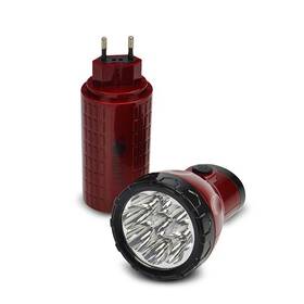 Lampáš Solight nabíjací, 9x LED, červeno/čierna čierna/červená

 obrázok produktu 3 z 6