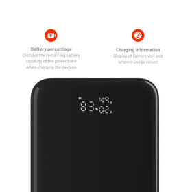 Powerbank FIXED Zen 20 Pro, 20 000 mAh, 130W, LCD displej čierny

 obrázok produktu 7 z 11
