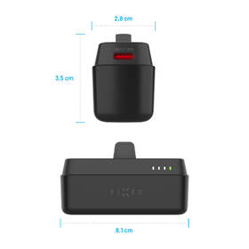 Powerbank FIXED Zen 5 Plug-in, PD 20W, 5 000 mAh čierny

 obrázok produktu 4 z 10