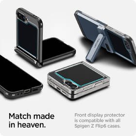 Tvrdené sklo Spigen tR EZ Fit na Samsung Galaxy Z Flip6/7 FE (2 ks) priehľadné

 obrázok produktu 11 z 12