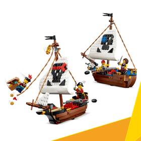 Stavebnica LEGO® Creator 3 v 1 31387 Kultovní pirátská loď 

 obrázok produktu 2 z 8