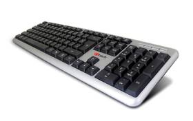 Klávesnica C-Tech KB-102 SLIM, CZ/SK čierna/strieborná

 obrázok produktu 3 z 4