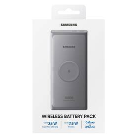 Powerbank Samsung 10 000mAh, USB-C 25W, bezdrátové nabíjení sivá

 obrázok produktu 5 z 5
