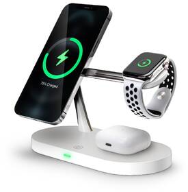 Bezdrôtová nabíjačka Connect IT MultiCharge 5 v 1 MagSafe biela

 obrázok produktu 8 z 9