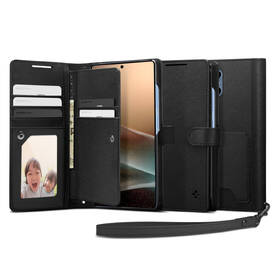 Puzdro na mobil flipové Spigen Wallet S na Samsung Galaxy S25 Ultra čierne

 obrázok produktu 6 z 14