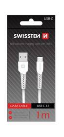 Kábel Swissten USB/USB-C 1 WHT 

 obrázok produktu 1 z 1
