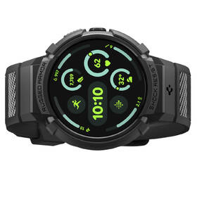 Remienok Spigen Rugged Armor Pro + Stand na Google Pixel Watch 4 45mm čierny

 obrázok produktu 3 z 19