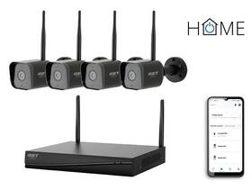 Kamerový systém iGET HOME Wi-Fi NVR N4C4 - Wi-Fi rekordér + 4x kamera čierny

 obrázok produktu 1 z 5