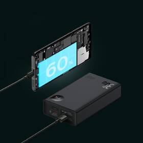 Powerbank Baseus Adaman2 20000 mAh, 30W, 3xUSB/USB-C čierny

 obrázok produktu 5 z 5