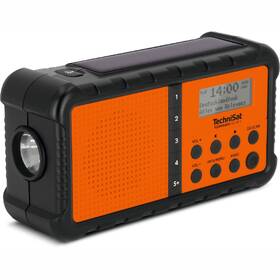 Rádioprijímač s DAB+ Technisat TECHNIRADIO SOLAR 2 čierny/oranžový

 obrázok produktu 2 z 7