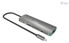Dokovacia stanica i-tec USB-C Metal Nano 4K HDMI LAN, PD 100 W + Charger 100W 

 obrázok produktu 1 z 7