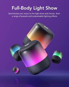 Prenosný reproduktor Anker Soundcore Glow Mini čierny

 obrázok produktu 2 z 5