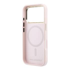 Kryt na mobil Karl Lagerfeld PU Perforated Gold Dots MagSafe na Apple iPhone 17 Pro ružový

 obrázok produktu 5 z 6