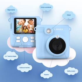 Instantný fotoaparát LAMAX InstaKid1 modrý

 obrázok produktu 1 z 6