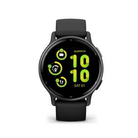 Inteligentné hodinky Garmin vívoactive 5 - Slate / Black Silicone Band 

 obrázok produktu 2 z 7