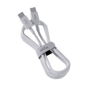 Kábel Allity AUC-03, 100W, USB-C/USB-C, 1m biely

 obrázok produktu 2 z 5