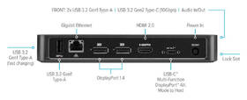 Dokovacia stanica Targus USB-C Triple-HD, 85W Power Delivery, MST čierna

 obrázok produktu 3 z 8