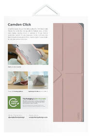 Puzdro na tablet Uniq Camden Click na Apple iPad 10.9" (2022)/iPad 11" (2025) ružové

 obrázok produktu 7 z 7