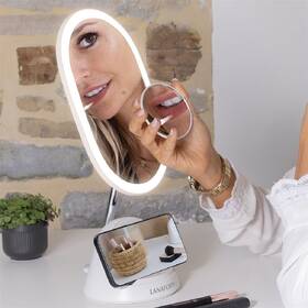 Zrkadlo kozmetické Lanaform X1/X3 LumiCharge biele

 obrázok produktu 1 z 9
