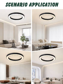 LED stropné svietidlo IMMAX NEO PASTEL SLIM SMART 95 x 7cm 68W  Zigbee 3.0, TUYA čierne

 obrázok produktu 5 z 11