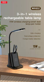 Stolná lampa XO WX032, nabíjací 25 W čierna

 obrázok produktu 7 z 10