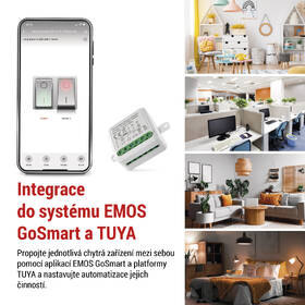 Modul EMOS GoSmart spínací IP-2104SZ, ZigBee, 2-kanálový 

 obrázok produktu 13 z 17