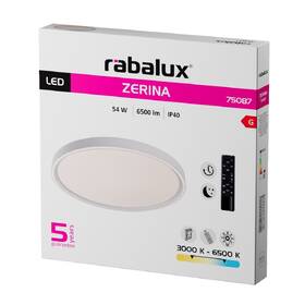 LED stropné svietidlo Rabalux Zerina 75087 biele

 obrázok produktu 10 z 11