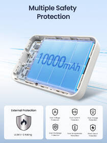 Powerbank UGREEN 10000mAh Mini Magnetic Wireless 20W béžový

 obrázok produktu 4 z 7
