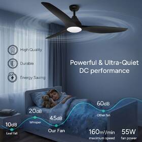 Ventilátor stropný Rohnson R-8150 čierny

 obrázok produktu 3 z 12