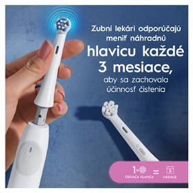 Náhradné hlavice Oral-B iO Gentle Care White (6 ks) biela

 obrázok produktu 3 z 8
