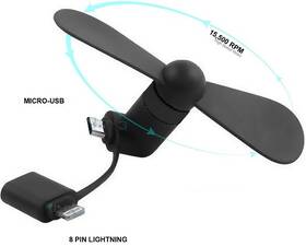 Ventilátor BSMART USB Fan 002 

 obrázok produktu 1 z 1