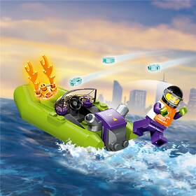 Stavebnica LEGO® City 60373 Hasičská záchranná loď a čln 

 obrázok produktu 4 z 8
