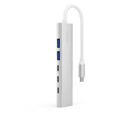 USB Hub Epico UltraHub 6in1 Slim Alu EH20 USB-C strieborný

 obrázok produktu 1 z 3