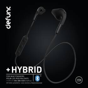 Slúchadlá Defunc BT Earbud PLUS Hybrid čierna

 obrázok produktu 1 z 2