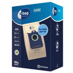 Vrecká pre vysávače Electrolux s-bag® Classic Mega Pack E200SM (15 ks) 

 obrázok produktu 1 z 1