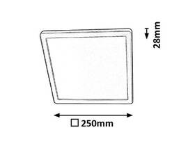 LED stropné svietidlo Rabalux Lambert 3359 strieborné

 obrázok produktu 3 z 4
