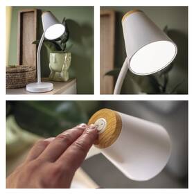 Stolná lampa EMOS Tara, 5 W, LED integrované, IP20 biela

 obrázok produktu 7 z 7