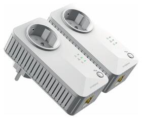Sieťový rozvod LAN po 230V Strong sada 2 adaptérov Powerline 600 DUO EU/ 600 Mbit/s/ 1x LAN biely

 obrázok produktu 1 z 4