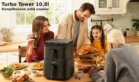 Fritéza teplovzdušná COSORI Turbo Tower 10,8 l čierna

 obrázok produktu 1 z 10