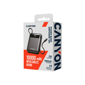 Powerbank Canyon OnPower 104 10000mAh čierna

 obrázok produktu 4 z 4