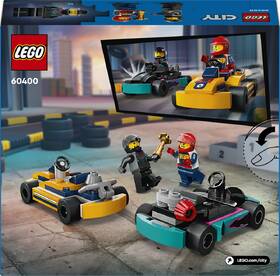 Stavebnica LEGO® City 60400 Motokáry a pretekári 

 obrázok produktu 4 z 6